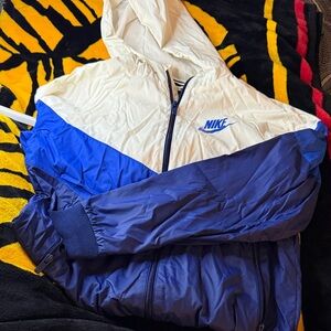 Nike Two-Tone Blue and White Jacket